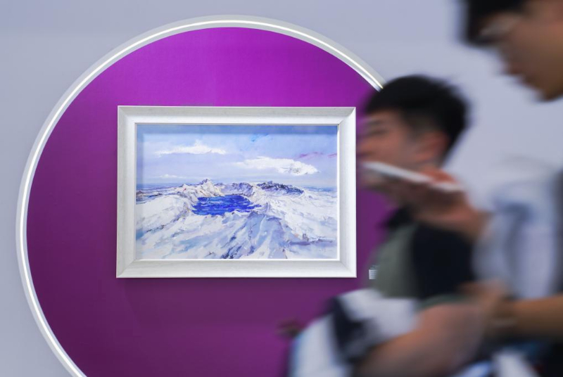 中俄美术家主题油画展亮相第二届东北图书交易博览会