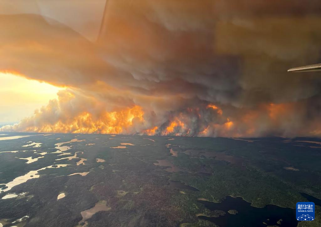 加拿大中部省份因野火宣布进入紧急状态
