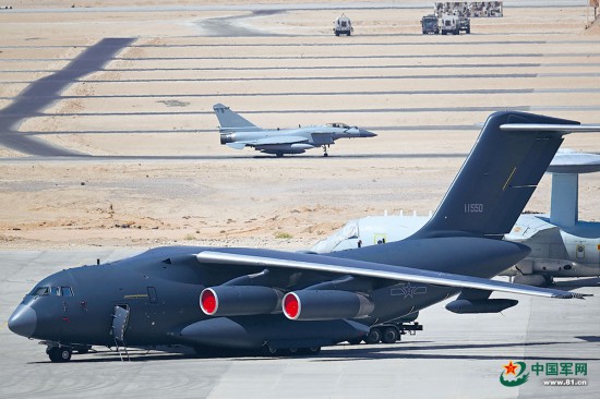 中埃两国空军首次联合训练回眸&mdash;&mdash;蓝天砺剑为和平