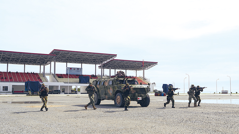 中柬&ldquo;金龙-2025&rdquo;联演官兵持续开展适应性训练