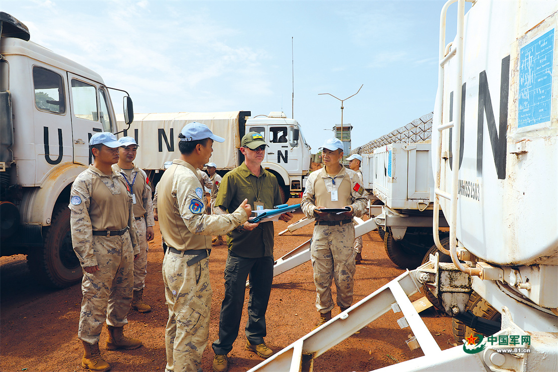 我第15批赴南苏丹（瓦乌）维和部队高标准通过联合国第二季度装备核查