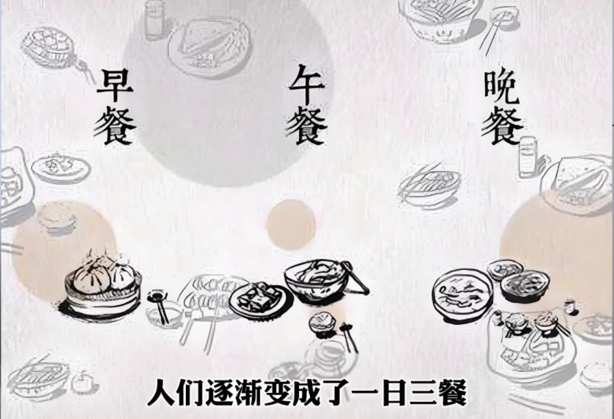 &ldquo;一日三餐&rdquo;的来历