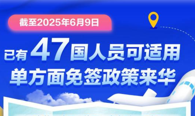 中国单方面免签&ldquo;朋友圈&rdquo;增至47国