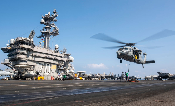 在以伊冲突中，美军担心军舰被困在霍尔木兹海峡