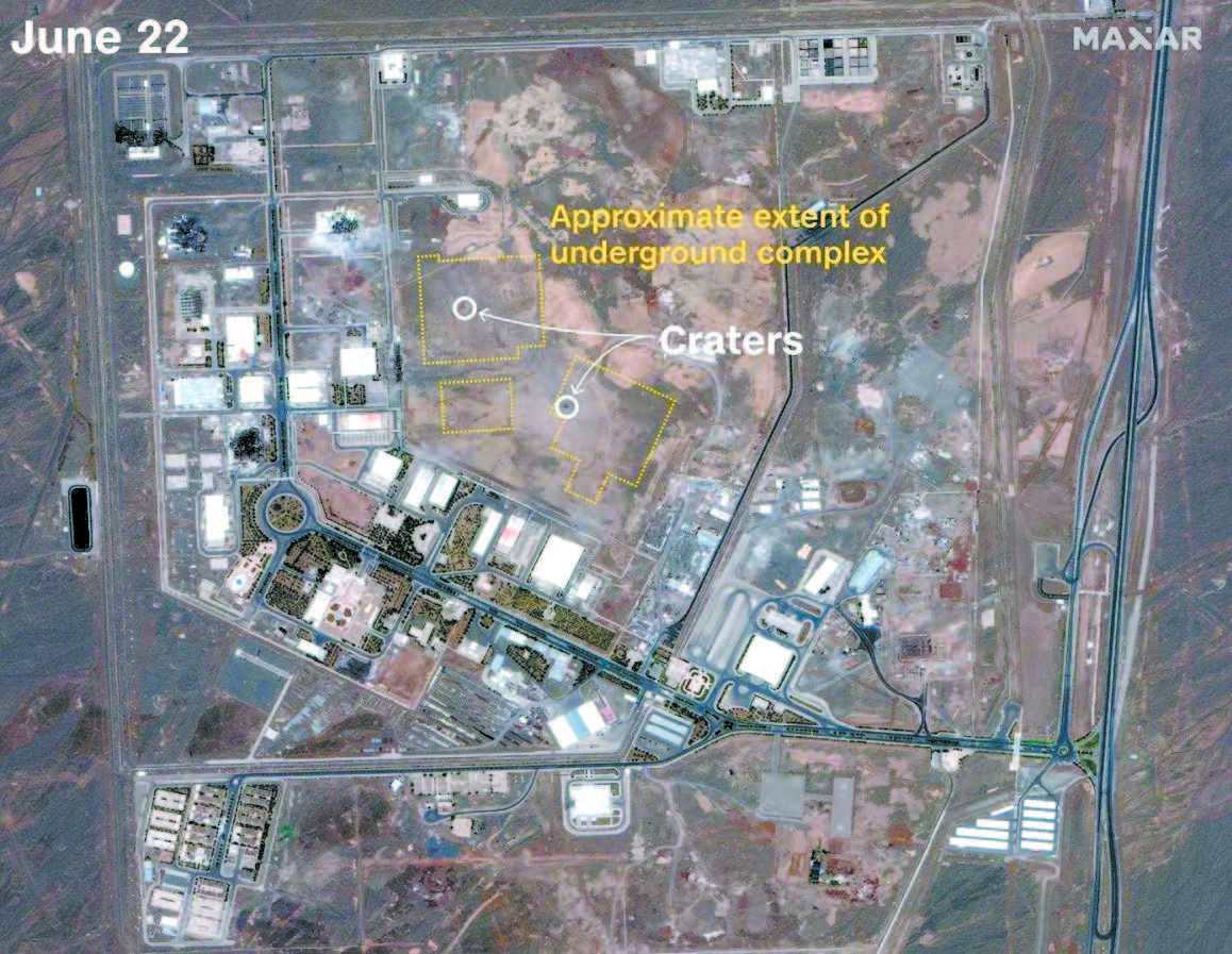 美国空袭后，伊朗核设施受损到底有多重？