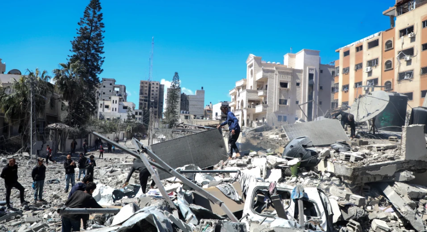 以色列称将暂停在加沙部分地区的军事行动