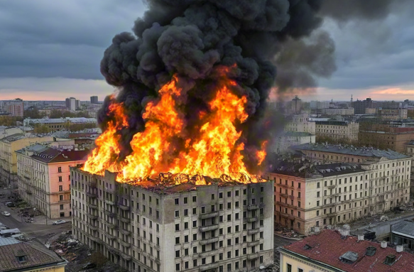 外媒：俄罗斯对基辅发动大规模空袭