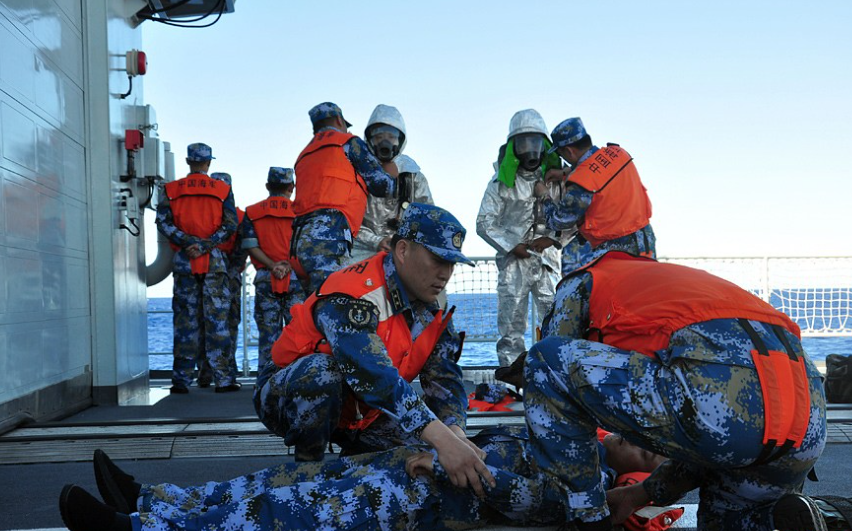 海天协同 立体救援：海军某大队海上联合搜救训练见闻