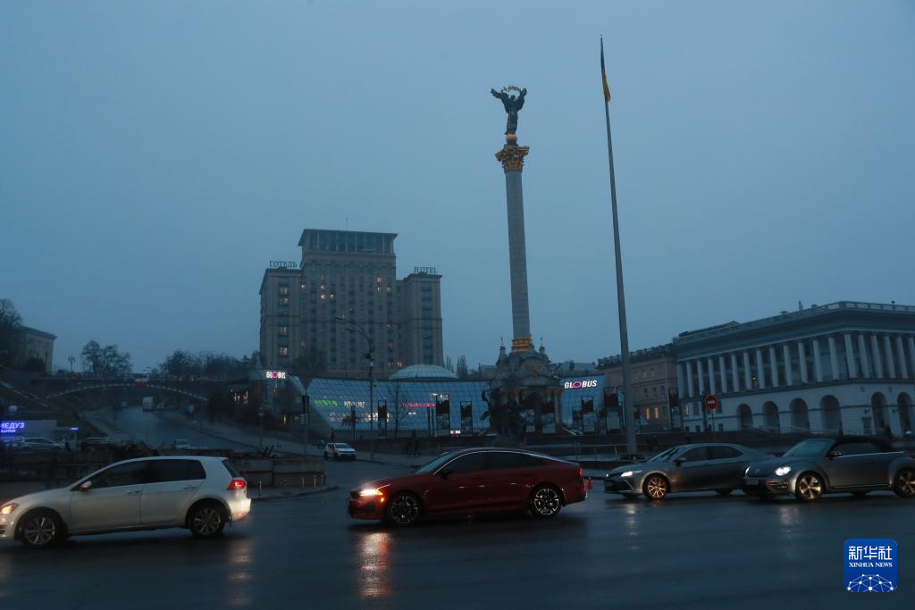 基辅遭遇大面积停电