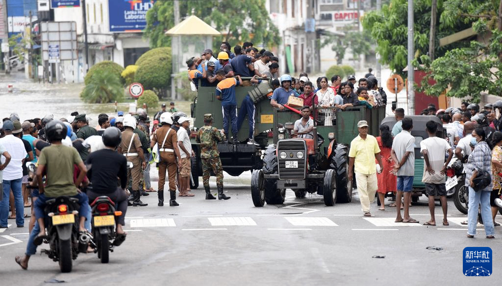 直击斯里兰卡极端天气灾害现场