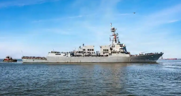 涉撞船事故 美驱逐舰舰长被解职