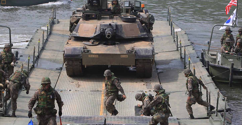 1.8万余名兵力参加、22场野外机动训练，韩美启动&ldquo;自由之盾&rdquo;联合军演