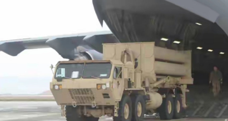 韩媒说驻韩美军&ldquo;萨德&rdquo;发射车3月初被运往中东