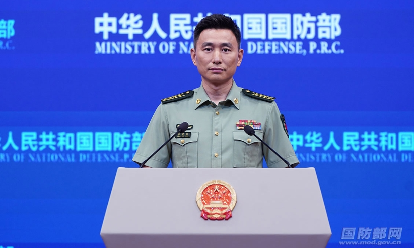 国防部新闻发言人就近期涉军问题发布消息并答记者问